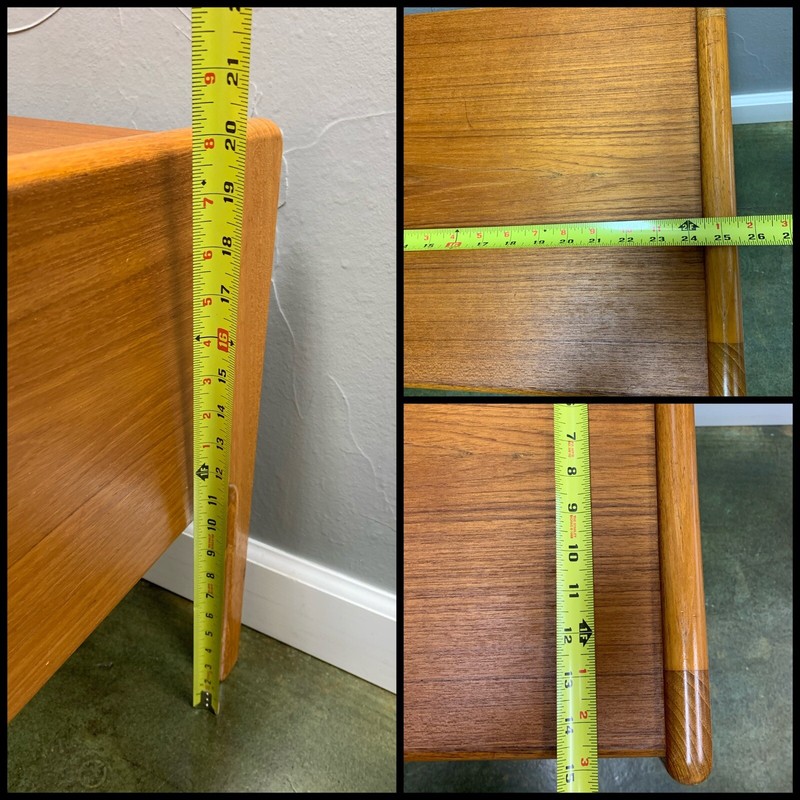 Vildbjerg mobelfabrik Kai Kristiansen Teak Side Mcm Table Denmark Scandinavian gallery