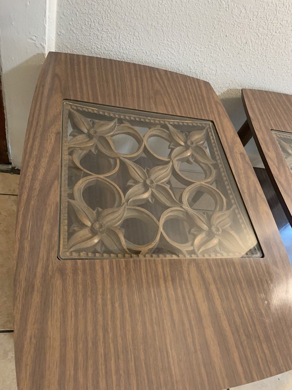 Vintage Mid Century Modern Side End Tables Mid-Century Modern Original 1960 gallery
