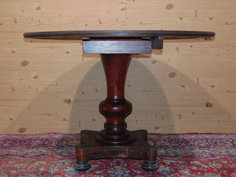 Original oak tea table from the Edwardian era gallery