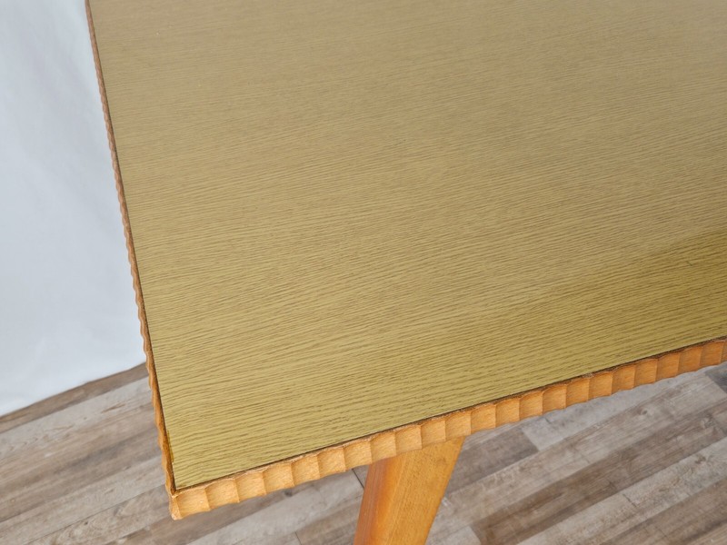 Dining Table in Maple | Vintage 50s Table | Modern Wooden Table gallery