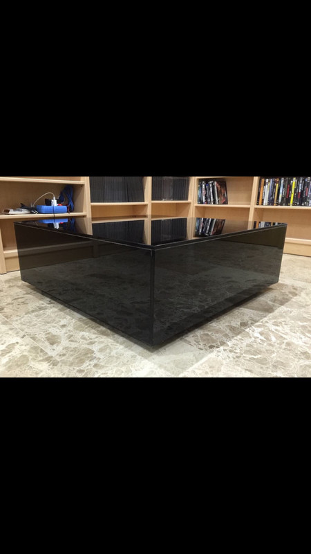 Original illuminated coffee table designed by Daft Punk and Tom Dixon for Habita gallery