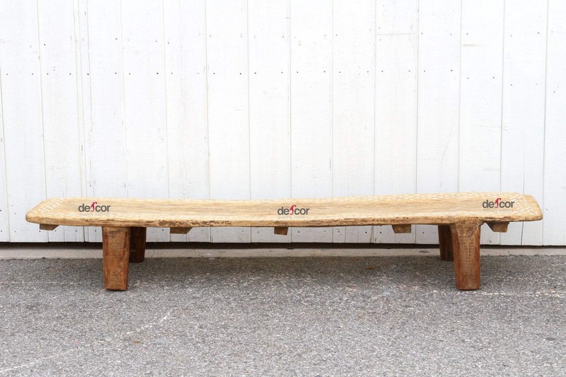 Primitive Inlaid Tribal Naga Table or Bench gallery