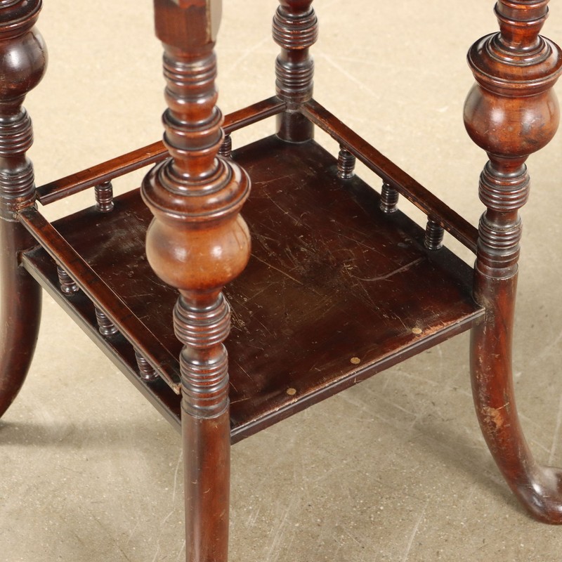 Antique Coffee Table Victorian Mahogany England XIX Century Original gallery
