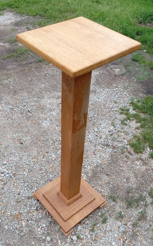 Oak Mission Plant Stand / Fern Stand (PS297) gallery