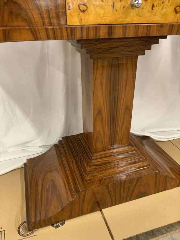 Mid-Century Art Deco Console or Center Hall Table gallery
