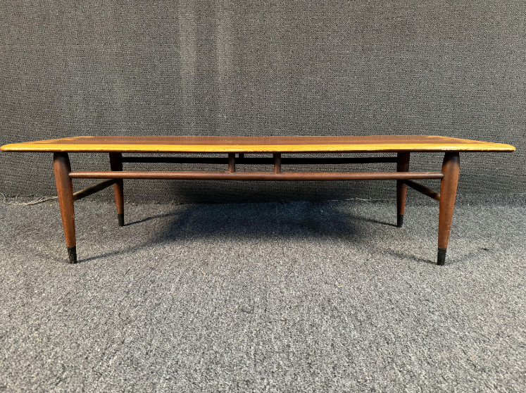 Mid-Century Modern Lane Acclaim Walnut Dovetailed Coffee Table gallery