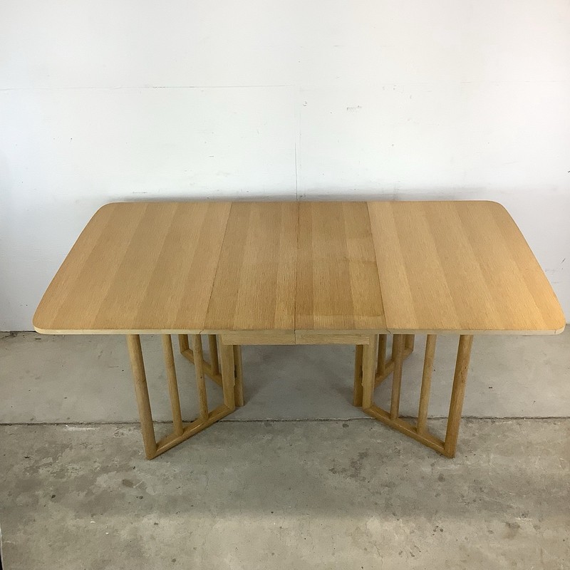Vintage Modern Drop Leaf Dining Table gallery