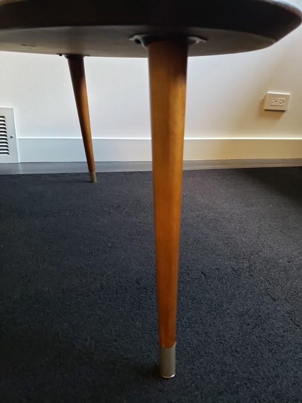 Rare Mid-Century Modern Biomorphic Tiered Coffee Table by James-Philip Co. gallery