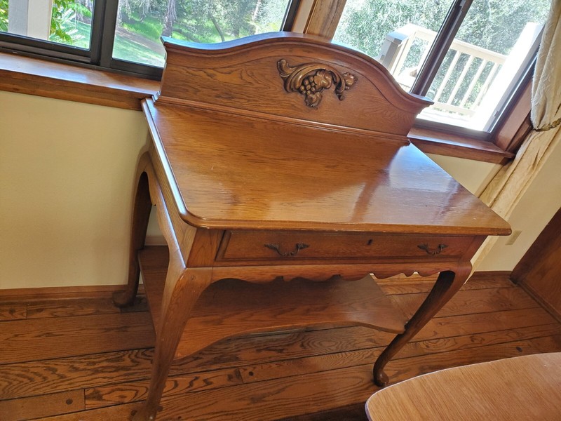 Antique Armoire - Hutch - End table set gallery