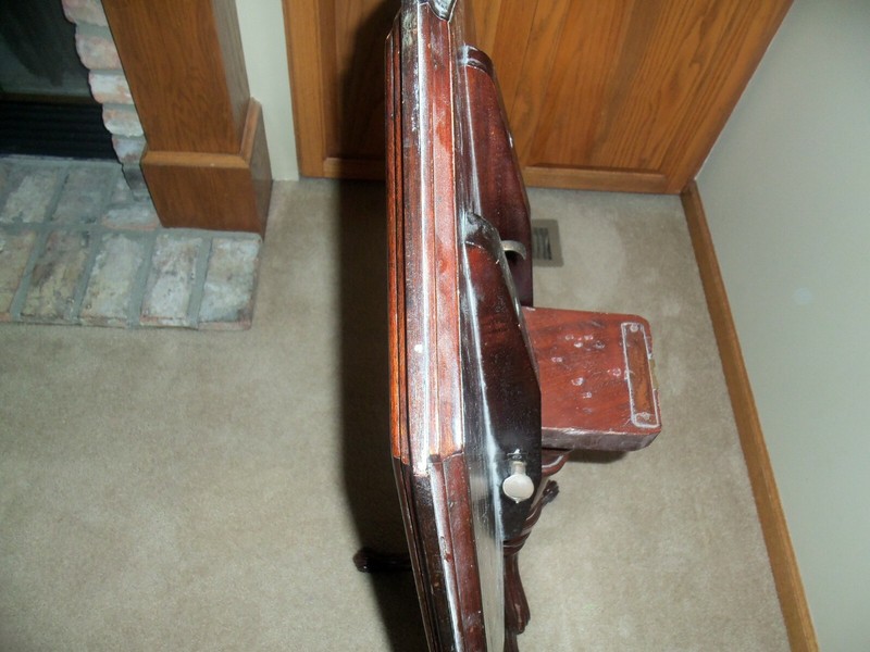 Antique Tilt Top Chess Table, English, Mahogany, gallery