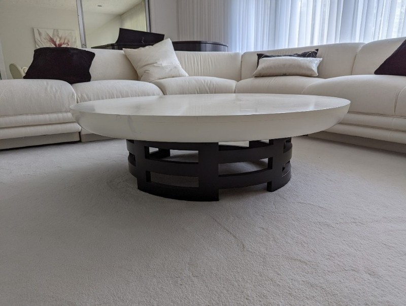 Iconic Muller-Barringer LOTUS Kittinger Coffee Cocktail Table midcentury modern