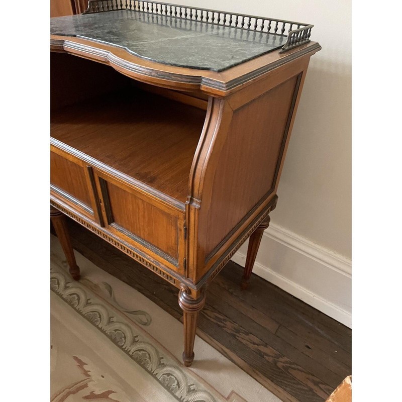 Early 20th Century French Style Side Table Nightstand gallery