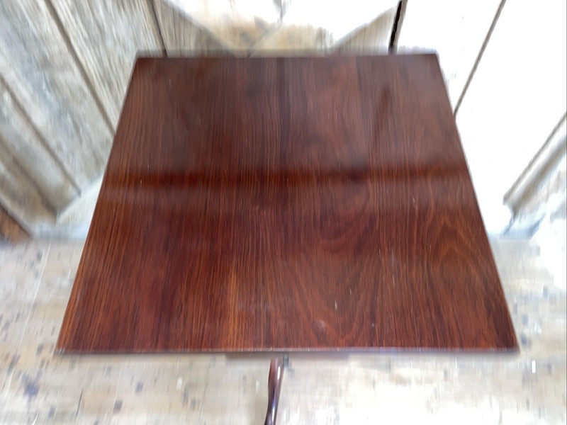 Vintage Mahogany Tea Table Colonial Style With Drawer Lamp Table gallery