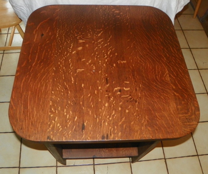 Solid Quartersawn Oak Center Table (PRT39) gallery