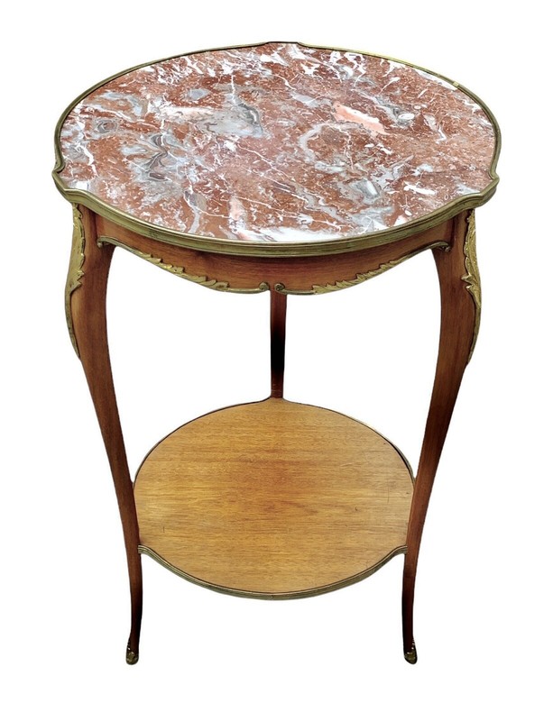 19th Century French Gueridon Table Louis XV style gallery