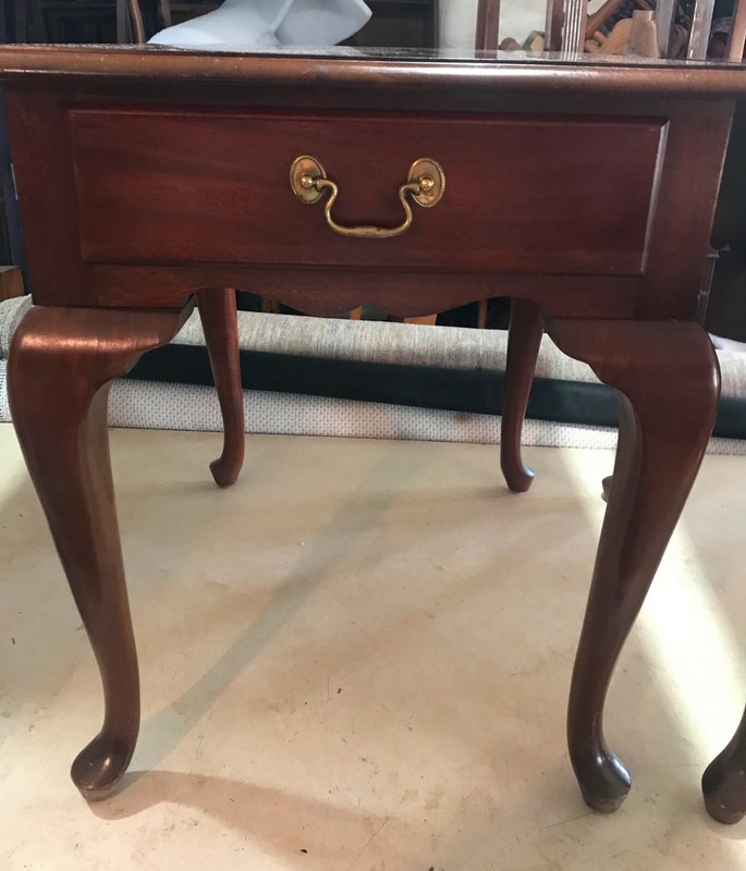Pair of Cherry End Tables / Side Tables by Jamestown Sterling (ET369) gallery