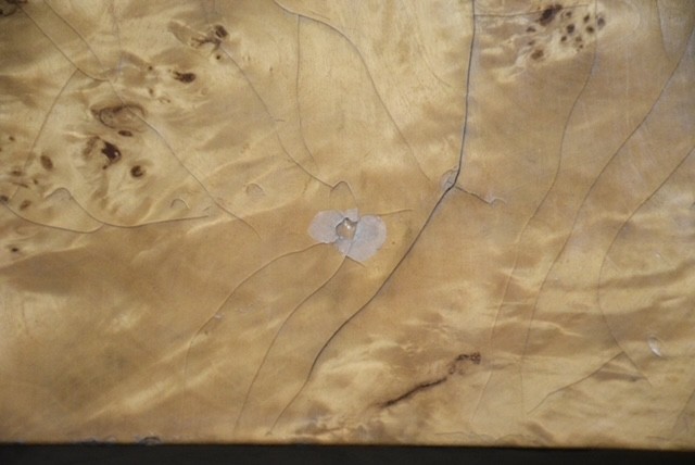 Burl Cube End Table by Milo Baughman gallery