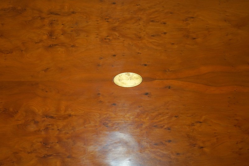 FULLY RESTORED FRENCH POLISHED HARRODS KENNEDY MILITARY CAMPAIGN COFFEE TABLE gallery