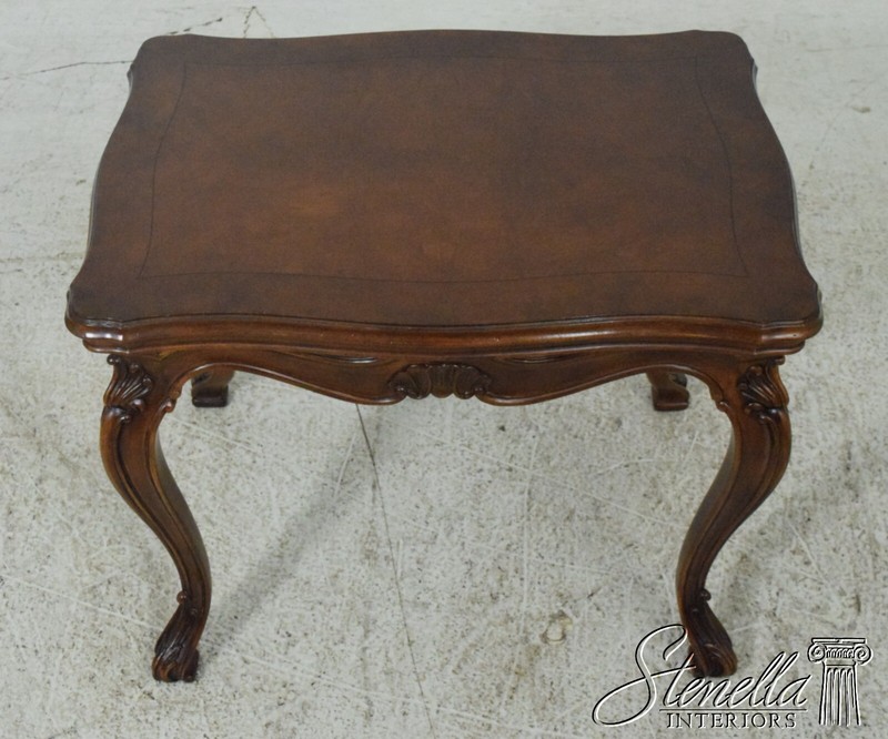 L66346EC: KARGES French Louis XV Walnut Occasional Lamp Table gallery