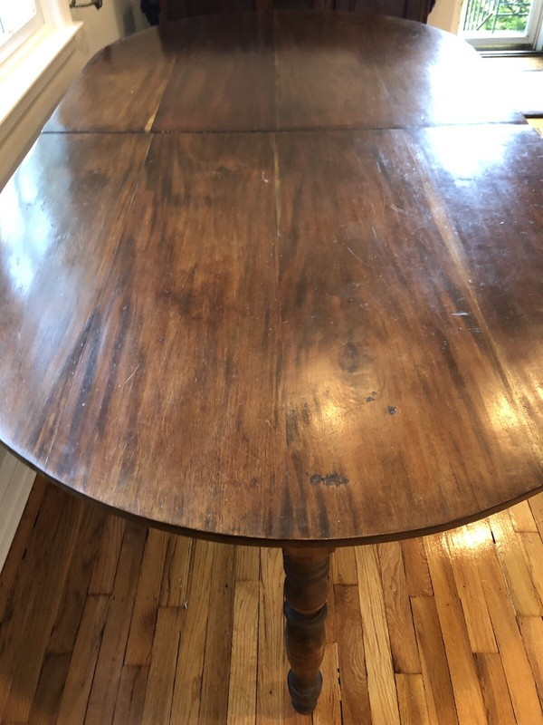 antique mahogany dining table and chairs