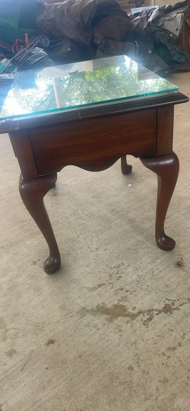 Mid Century Solid Cherry End Table gallery