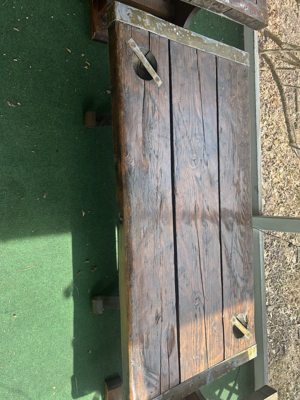 Antique WWII Liberty Ship Hatch Tables gallery