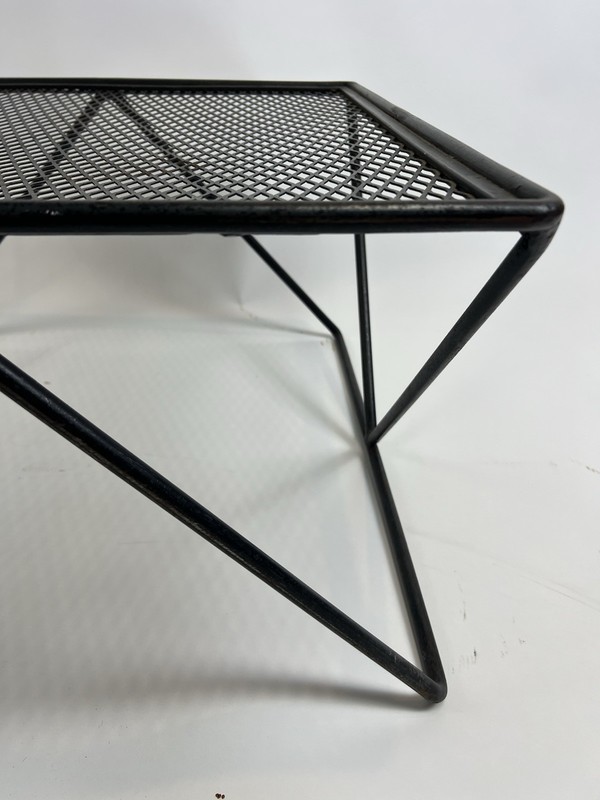 Darrell Landrum Side Table / Ottoman For Arvard (Nelson, McCobb, Mid Century) gallery