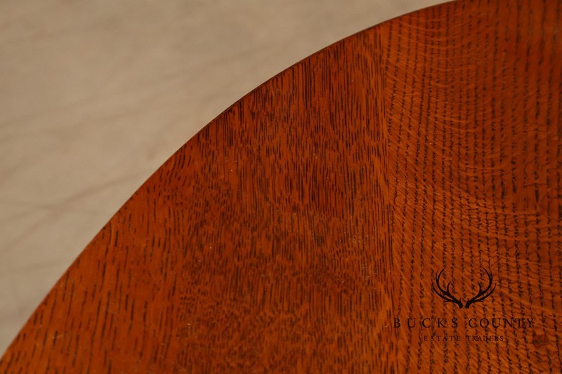 Stickley Mission Collection Oak Limbert Library Table gallery