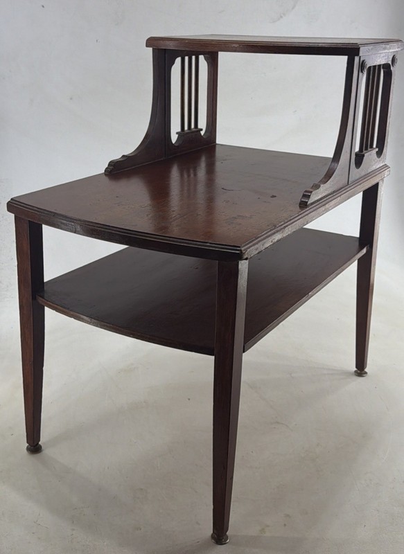MCM #7437 Single Mersman End Table Genuine Mid Century Modern Tiered Step 2 Tier