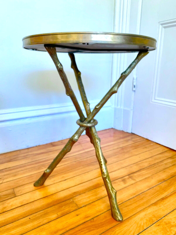 Modern BRASS TWIG TABLE gallery