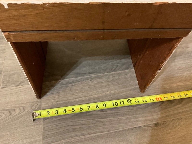 ANTIQUE HANDMADE ONE OF A KIND SIDE TABLE END TABLE RECLAIMED W/DRAW gallery