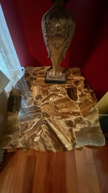 Gorgeous Onyx Coffee Table and 2 Side Tables gallery