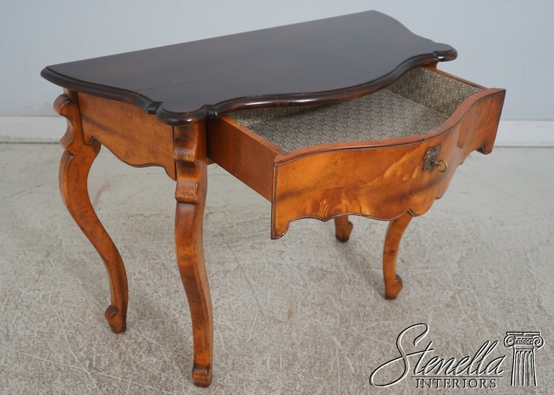 L68396: BAKER Milling Road Italian Continental Console Hall Table gallery