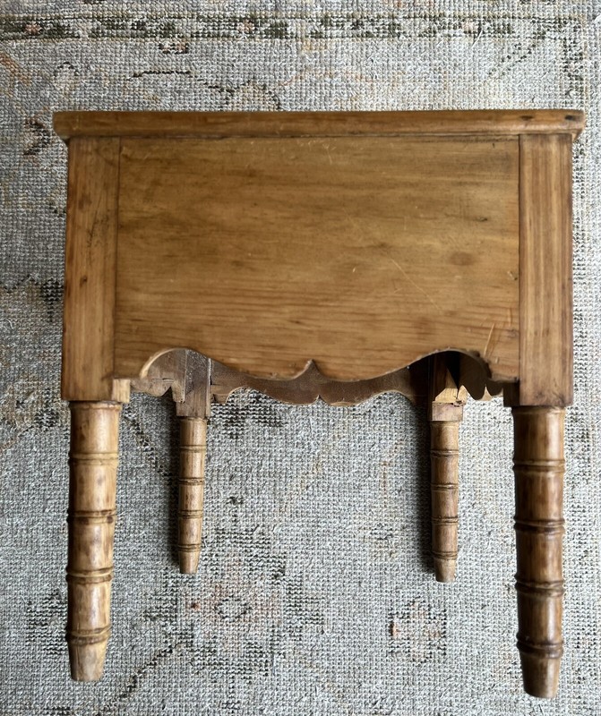 Antique French Pine Commode Table gallery