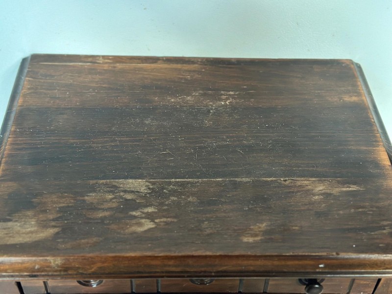 Antique Wooden Smoking Table Cigar Table Hidden Door Cigar Holders Book Rack gallery
