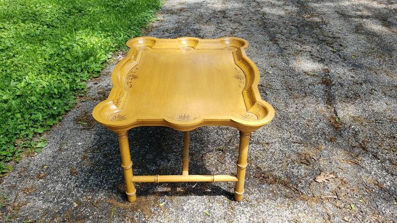 john widdicomb PAIR end tables hand painted GLENVIEW IL pickup ONLY gallery
