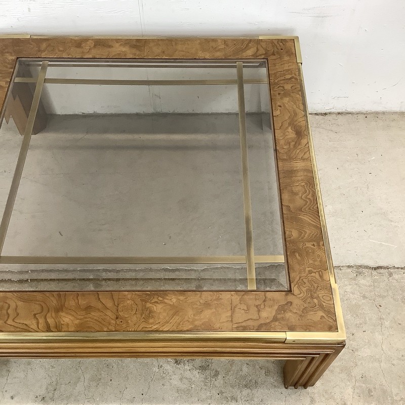 Vintage Square Regency Coffee Table gallery