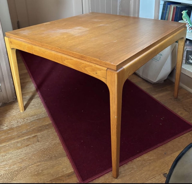 Mid Century Lane Rhythm? Lamp Coffee or End Table Square Sturdy
