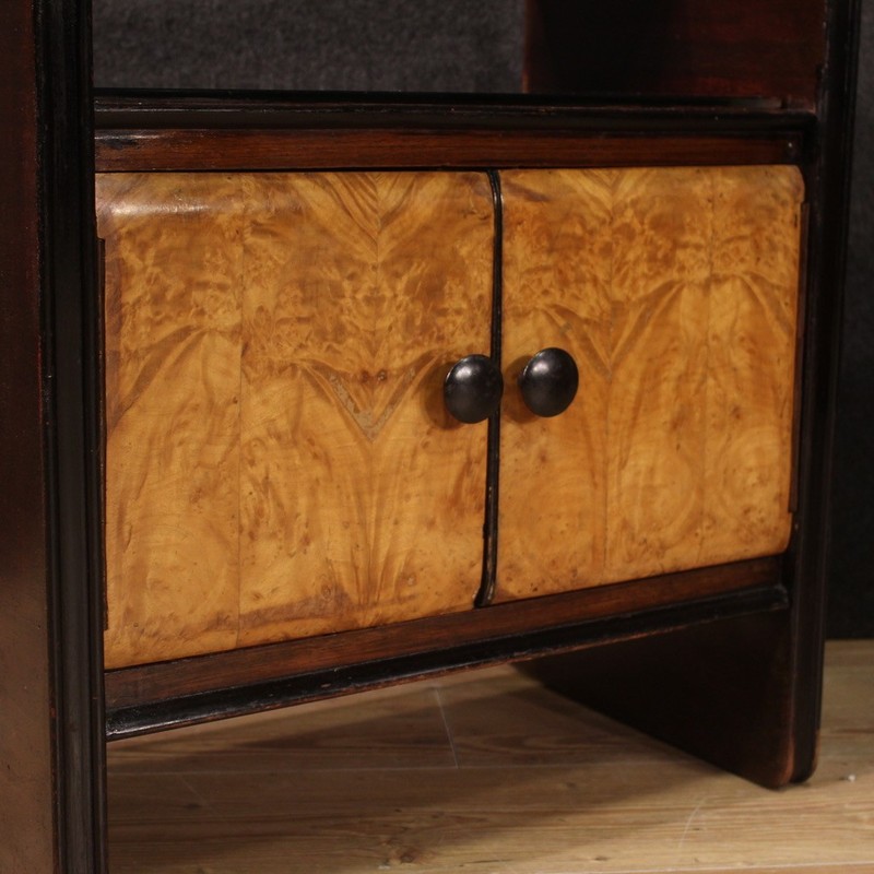 Pair night stands Art Deco vintage bedside tables furniture 20th century modern gallery