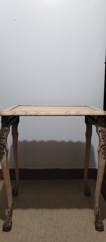 ANTIQUE - MID CENTURY NESTING TABLE SET OF 3 gallery