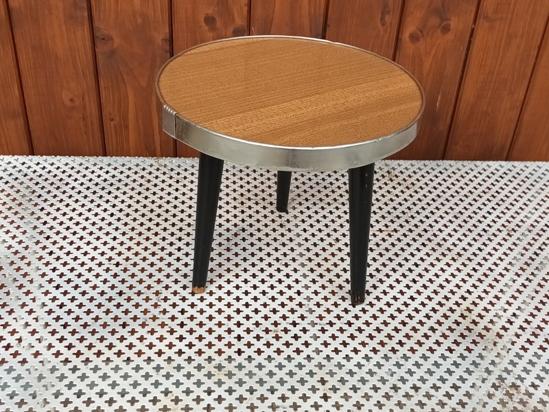 Flower Bench 50s Vintage Flower Table Rockabilly Retro Flower Stand Stool 50s gallery