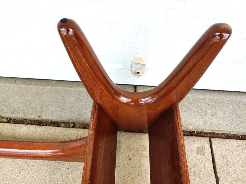 MID CENTURY MOD PERIOD ADRIAN PEARSALL? KROEHLER? ORGANIC COFFEE TABLE BASE ONLY gallery