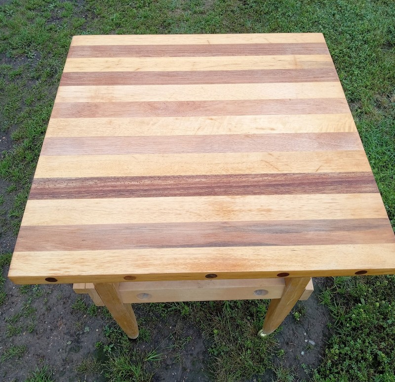 Cutting Board Top Kitchen Cart / Side Table (ET765) gallery