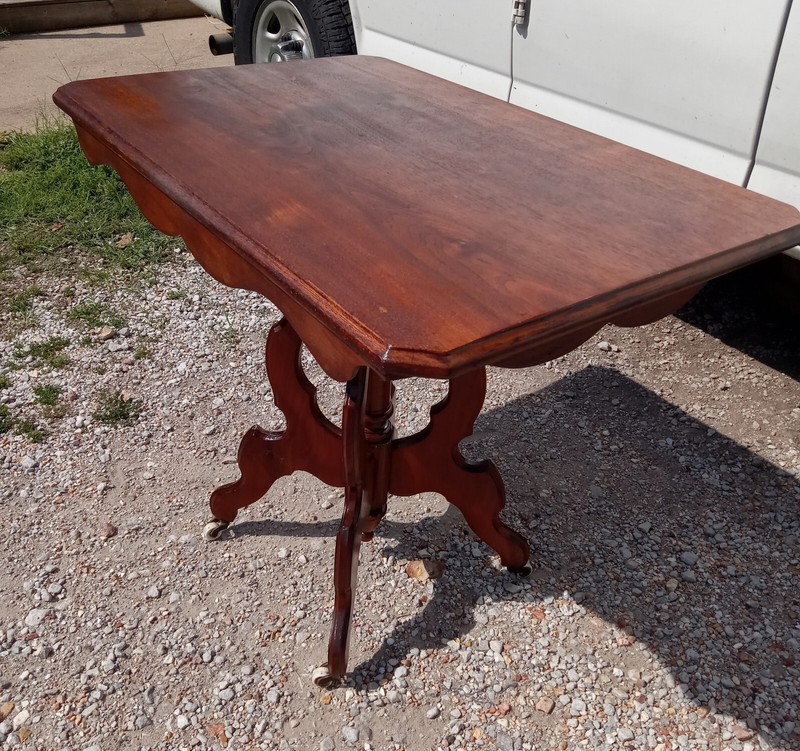 Solid Walnut Parlor Table / Lamp Table (PRT141)