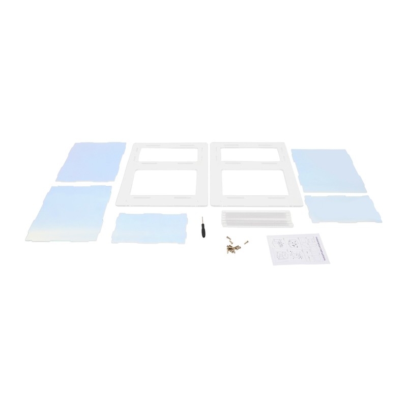Acrylic Side Table, Acrylic Nightstand for Bedroom, Side Table for Living Room gallery