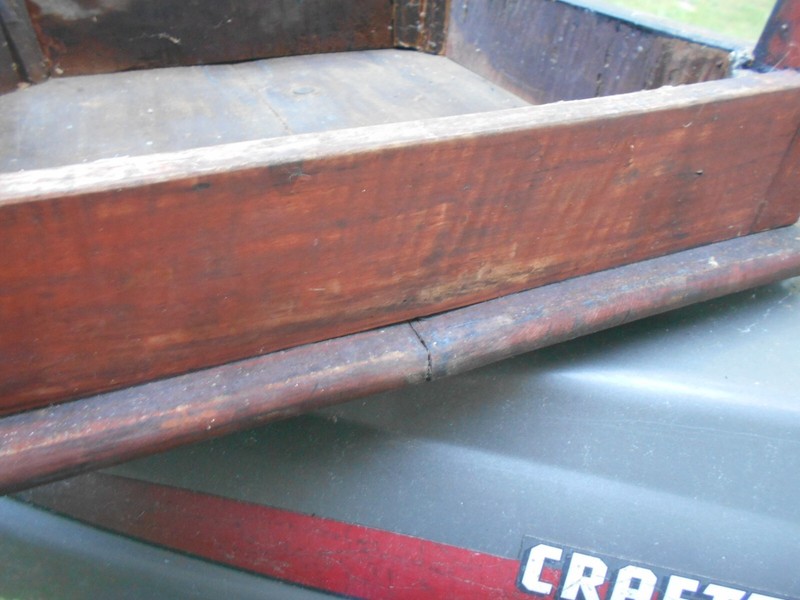 ANTIQUE COUNTRY HEPPLEWHITE SPLAY LEG STAND WITH FALSE DRAWER gallery