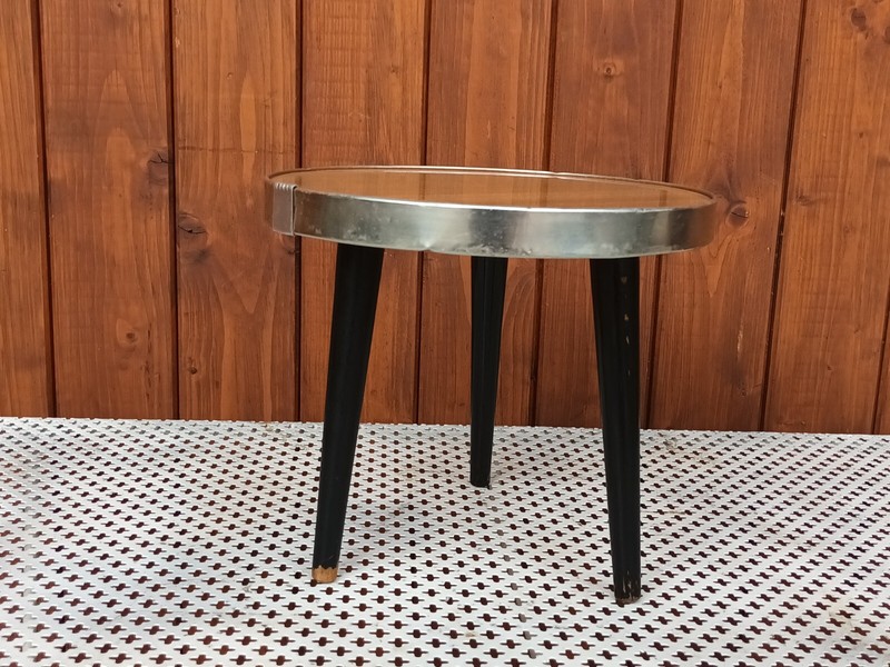 Flower Bench 50s Vintage Flower Table Rockabilly Retro Flower Stand Stool 50s