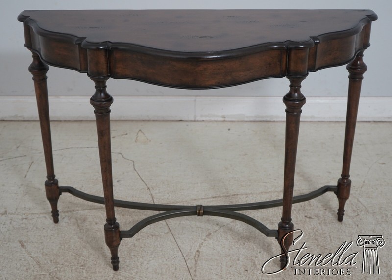 F65395EC: UTTERMOST Factory Distressed Finish Console Table gallery