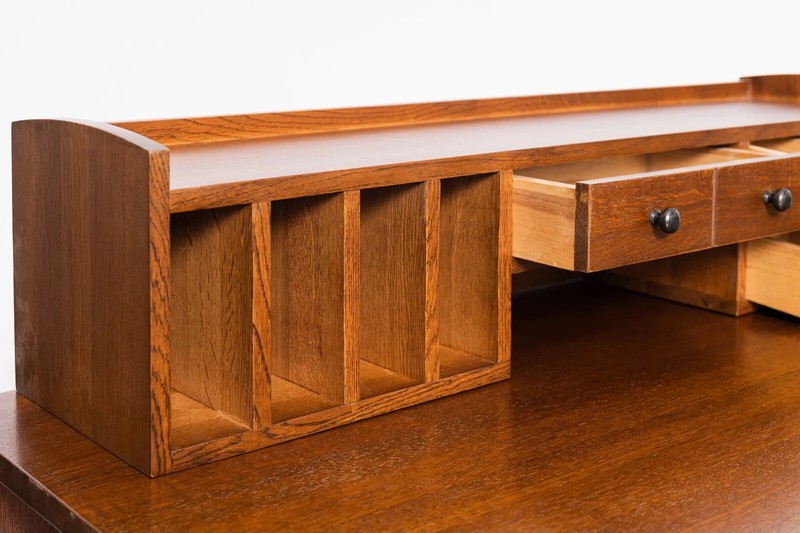 Mission Style Library Table with Removable Organizer gallery