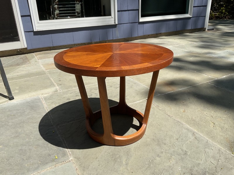 mid-century modern lane side table